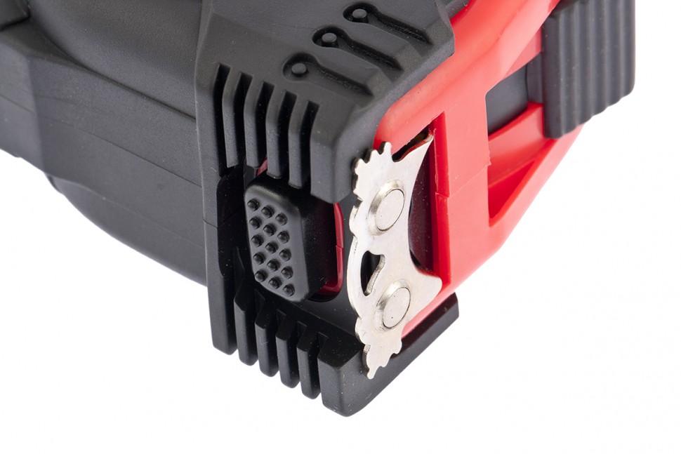 49297.970 Рулетка Status Magnet 3 fixations, 10 м х 32 мм, обрезиненный корпус, зацеп с магнитом Matrix